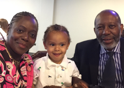 Pastor Loxley and Paulette and Jayden English