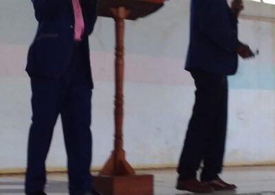 Update from Kenya - Pastor Loxley preaching God's Word