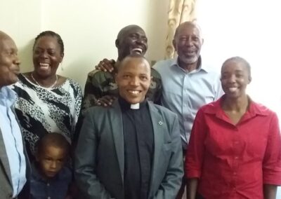 Bishop Ezekiel heads up Titus Mentoring School, Nakuru. He's invited us to meet and speak to his leaders