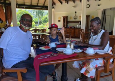 Loxley, Jayden and Paulette in Granada